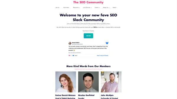 SEO Slack Community Get Started