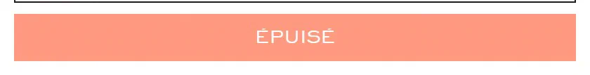 Aurelie Bidermann add to cart button photographed on its product page, reading Épuisé, #fe9880 on #ffffff