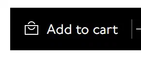 Wedgwood add to cart button photographed on its product page, reading Add to cart, #000000 on #ffffff